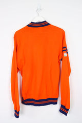 Vintage 1/4 Zip Sweatshirt M - Orange - ENDKICKS