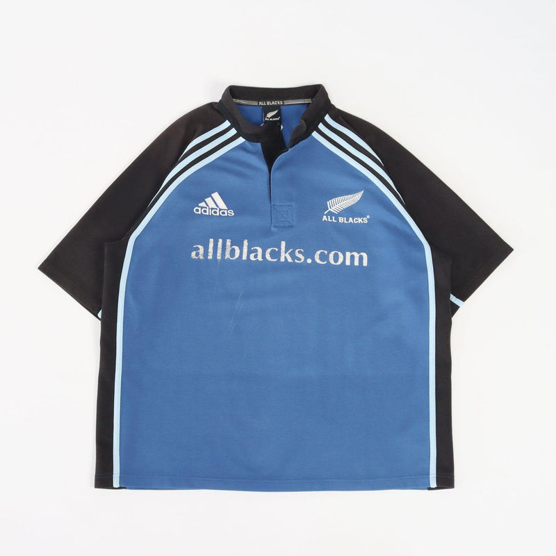 Vintage Adidas All Blacks Jersey XL - Blue - ENDKICKS