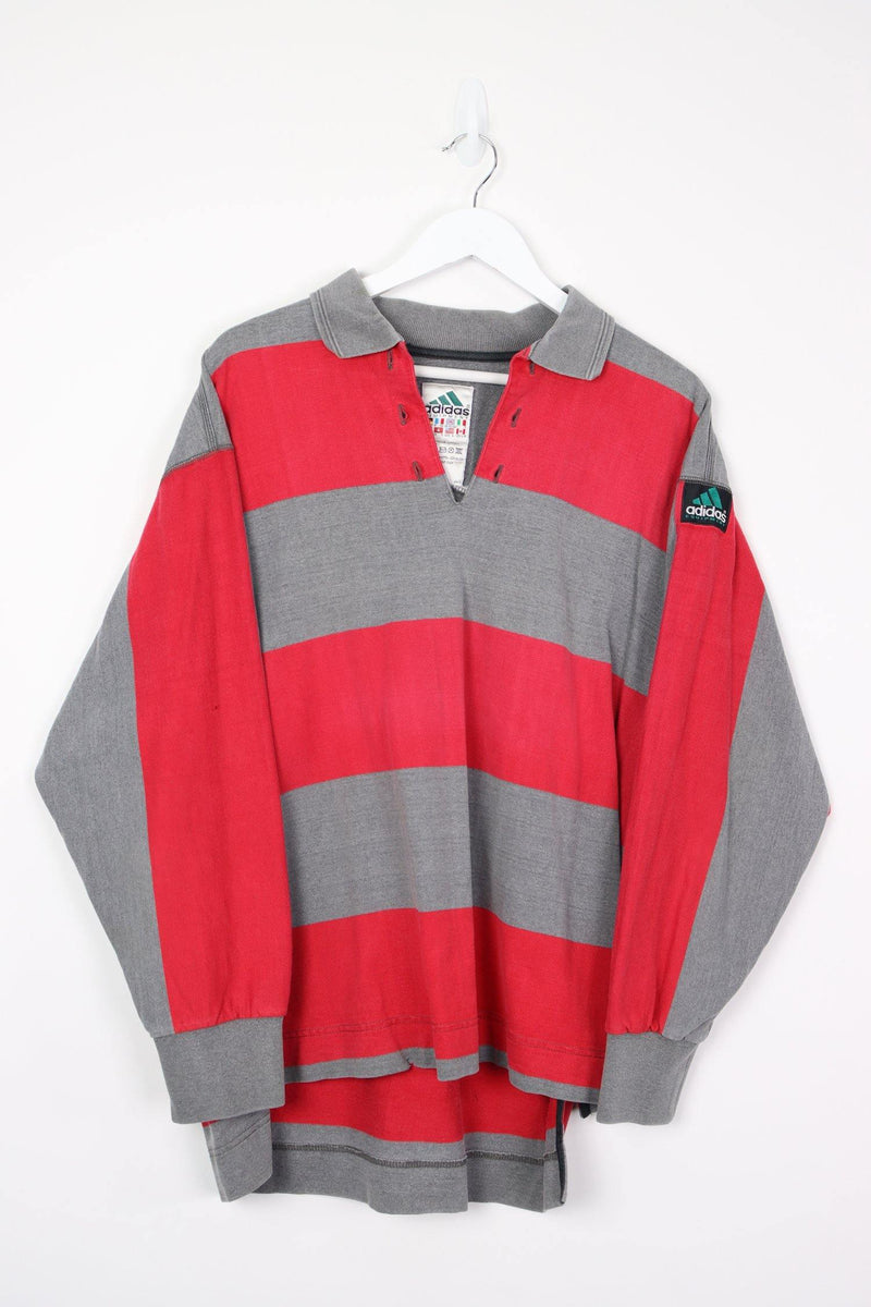 Vintage Adidas Equipment Sweatshirt L - Red - ENDKICKS