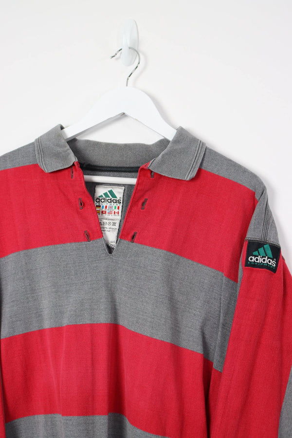Vintage Adidas Equipment Sweatshirt L - Red - ENDKICKS