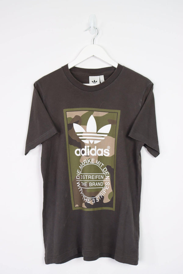 Vintage Adidas Logo T-Shirt M - Green - ENDKICKS