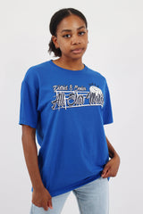 Vintage All Star Match T-Shirt M - Blue - ENDKICKS