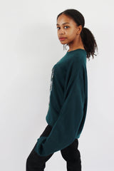 Vintage Animals Crewneck Sweatshirt XXL - Green - ENDKICKS