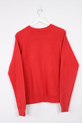 Vintage Arkansas Razorbacks Sweatshirt M - Red - ENDKICKS