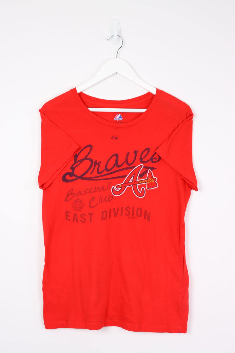 Vintage Atlanta Braves T-Shirt (W) XL - Red - ENDKICKS