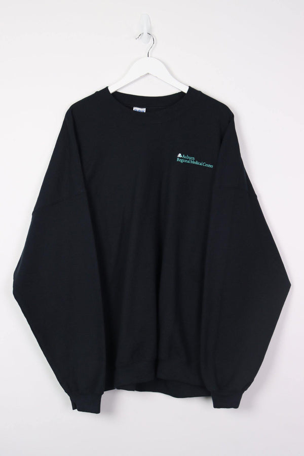 Vintage Auburn Crewneck Sweatshirt XXL - Black - ENDKICKS