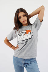 Vintage Basketball T-Shirt XS - Grey - ENDKICKS