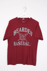Vintage Bearden Baseball T-Shirt M - Red - ENDKICKS