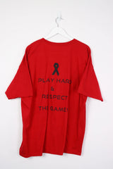 Vintage Blazers Basketball T-Shirt XL - Red - ENDKICKS