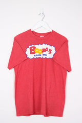 Vintage Boopas's Logo T-Shirt M - Red - ENDKICKS