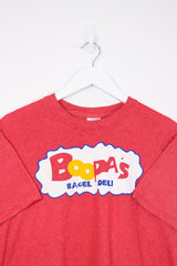 Vintage Boopas's Logo T-Shirt M - Red - ENDKICKS