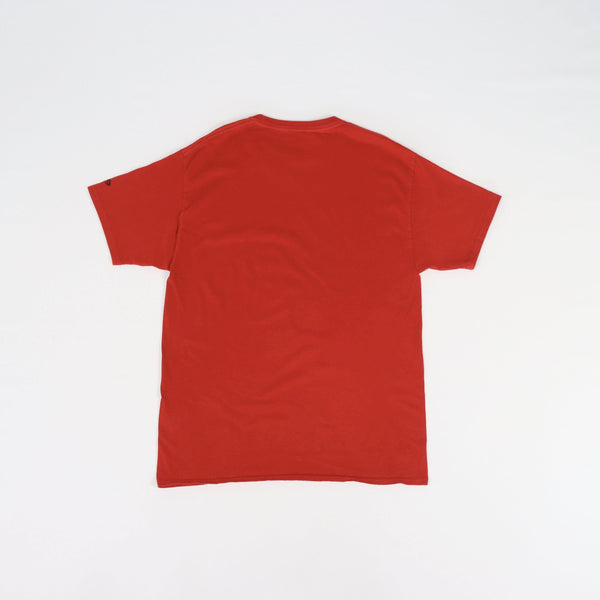 Vintage Champion Crewneck T-Shirt L - Red - ENDKICKS