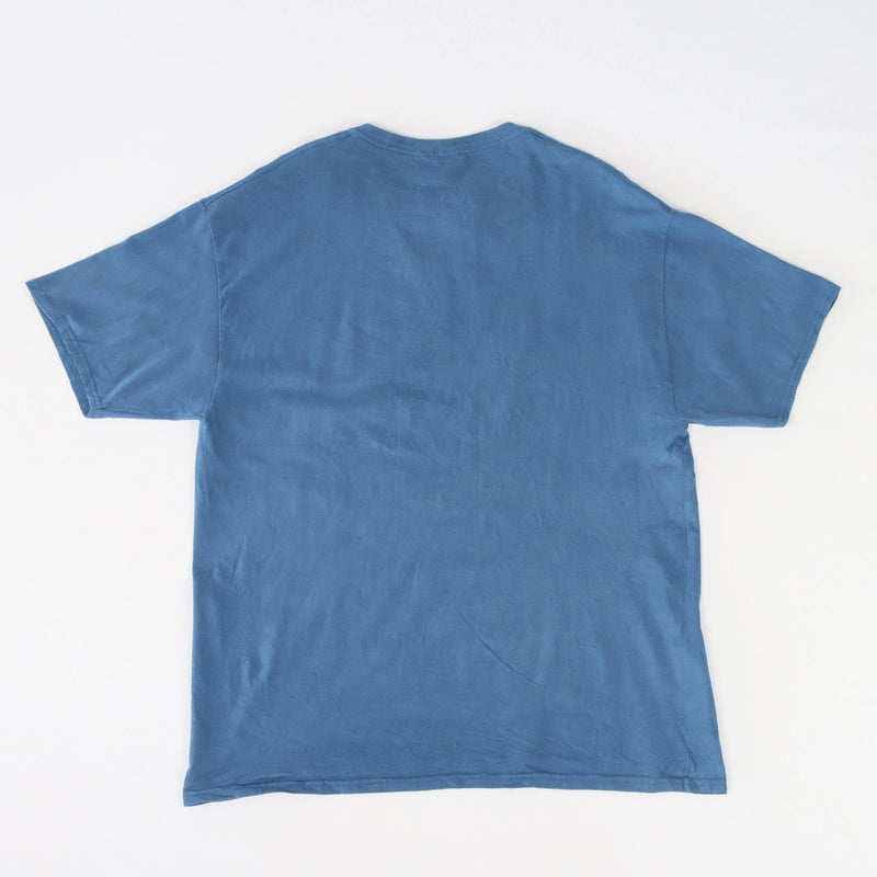 Vintage Champion Crewneck T-Shirt XL - Blue - ENDKICKS