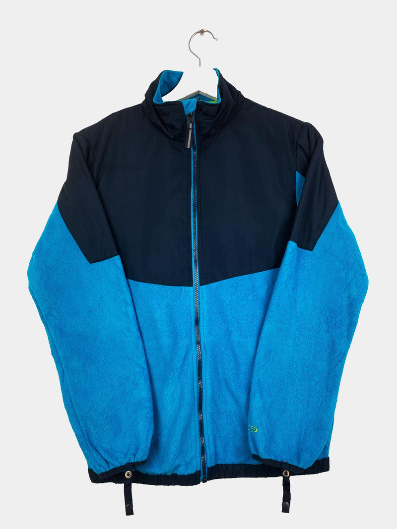 Vintage Champion Fleece Jacket S - Blue - ENDKICKS