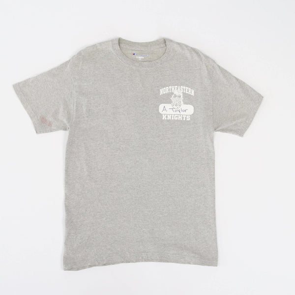 Vintage Champion Northeastern Knights T-Shirt M - Grey - ENDKICKS