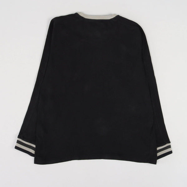 Vintage Champion Spellout Sweatshirt S - Black - ENDKICKS