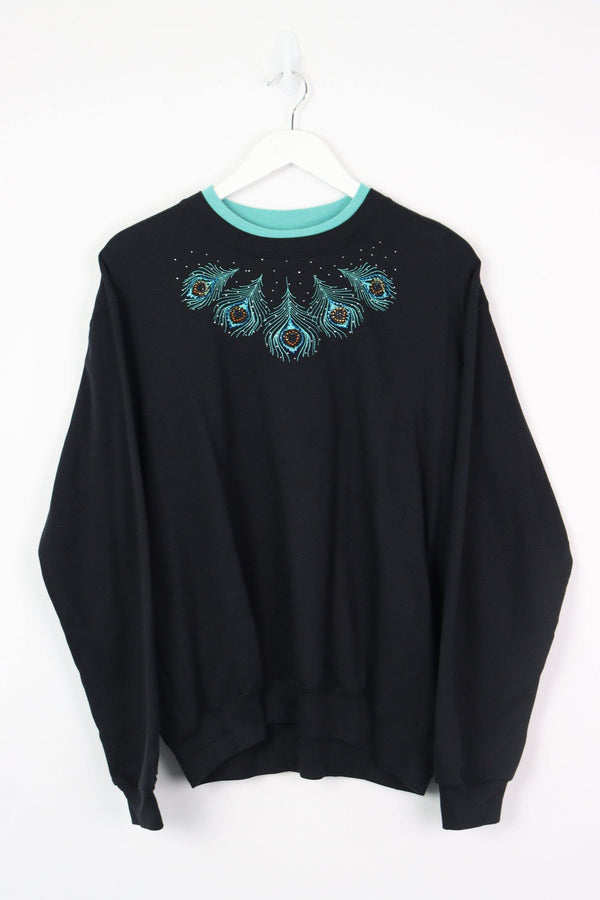 Vintage Crewneck Sweatshirt M - Black - ENDKICKS