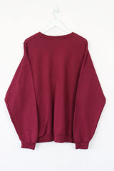 Vintage Crewneck Sweatshirt XL - Red - ENDKICKS