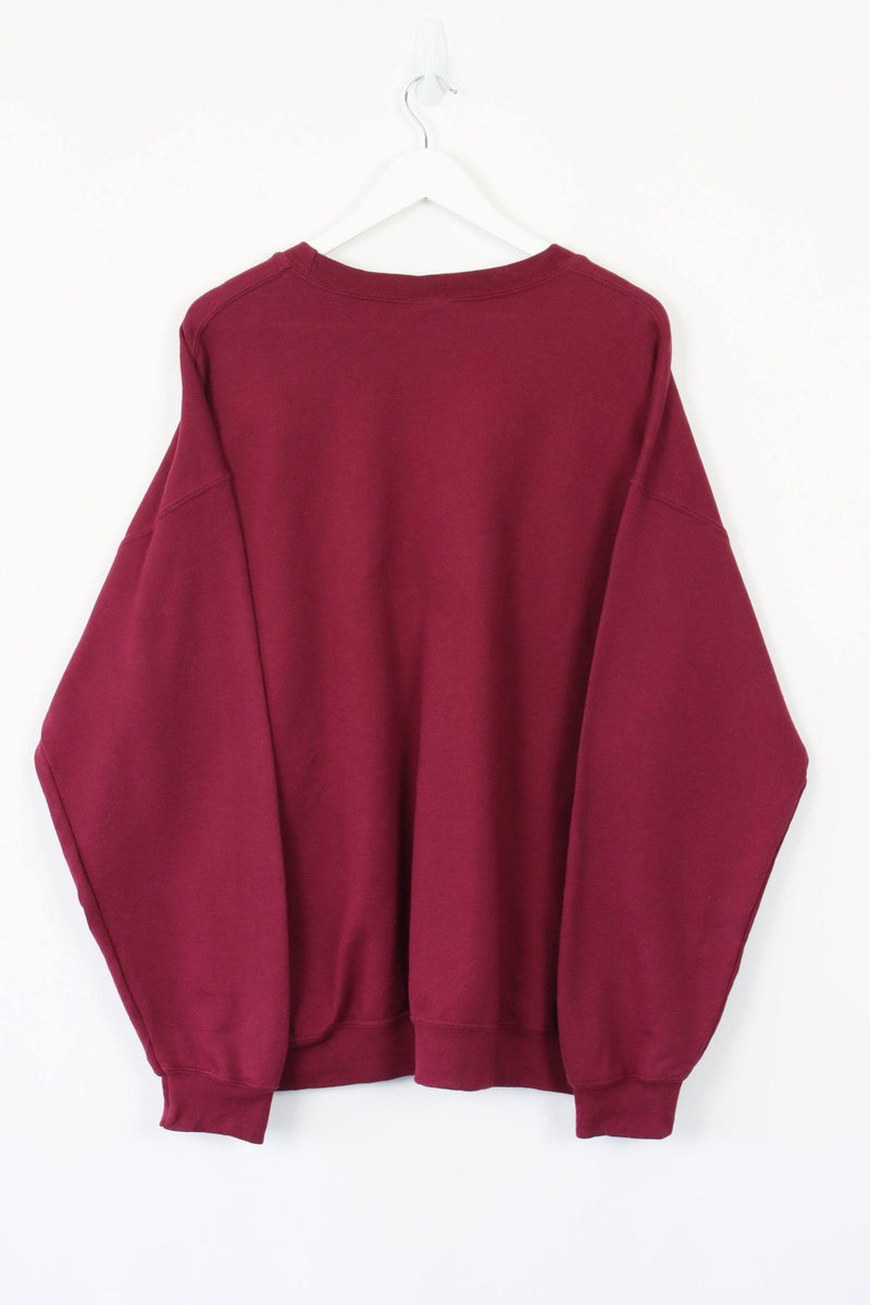 Vintage Crewneck Sweatshirt XL - Red - ENDKICKS