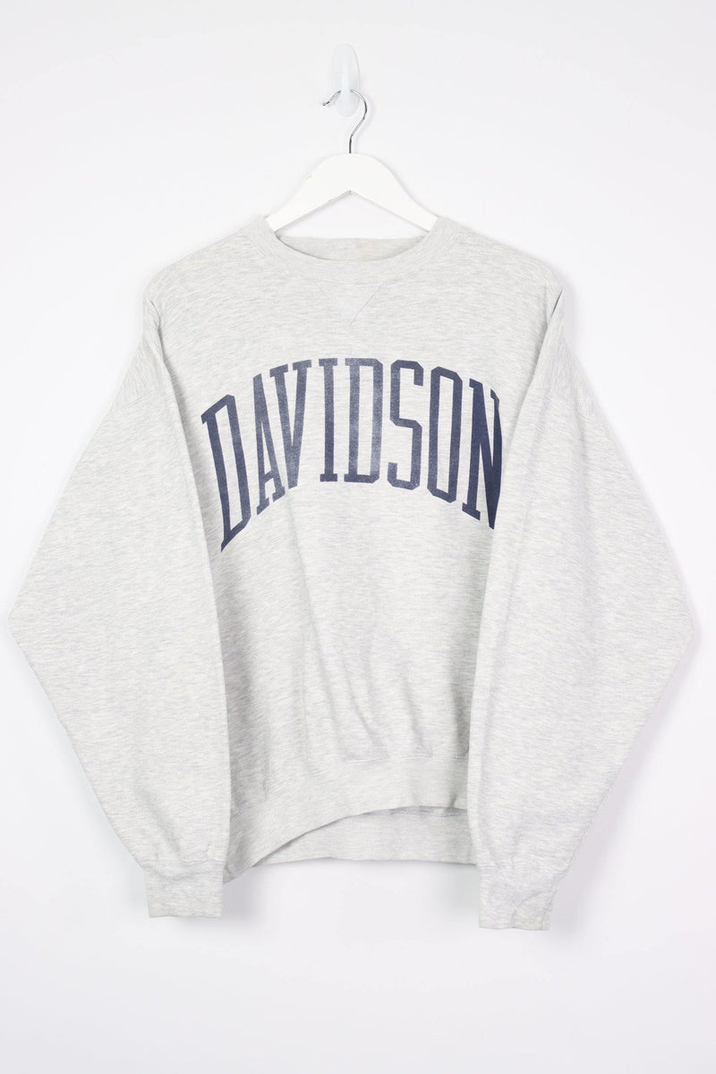 Vintage Davidson Logo Sweatshirt M - Grey - ENDKICKS