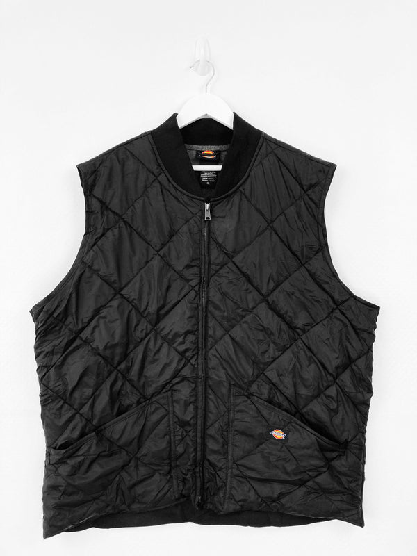 Vintage Dickies Sleeveless Jacket XL - Black - ENDKICKS