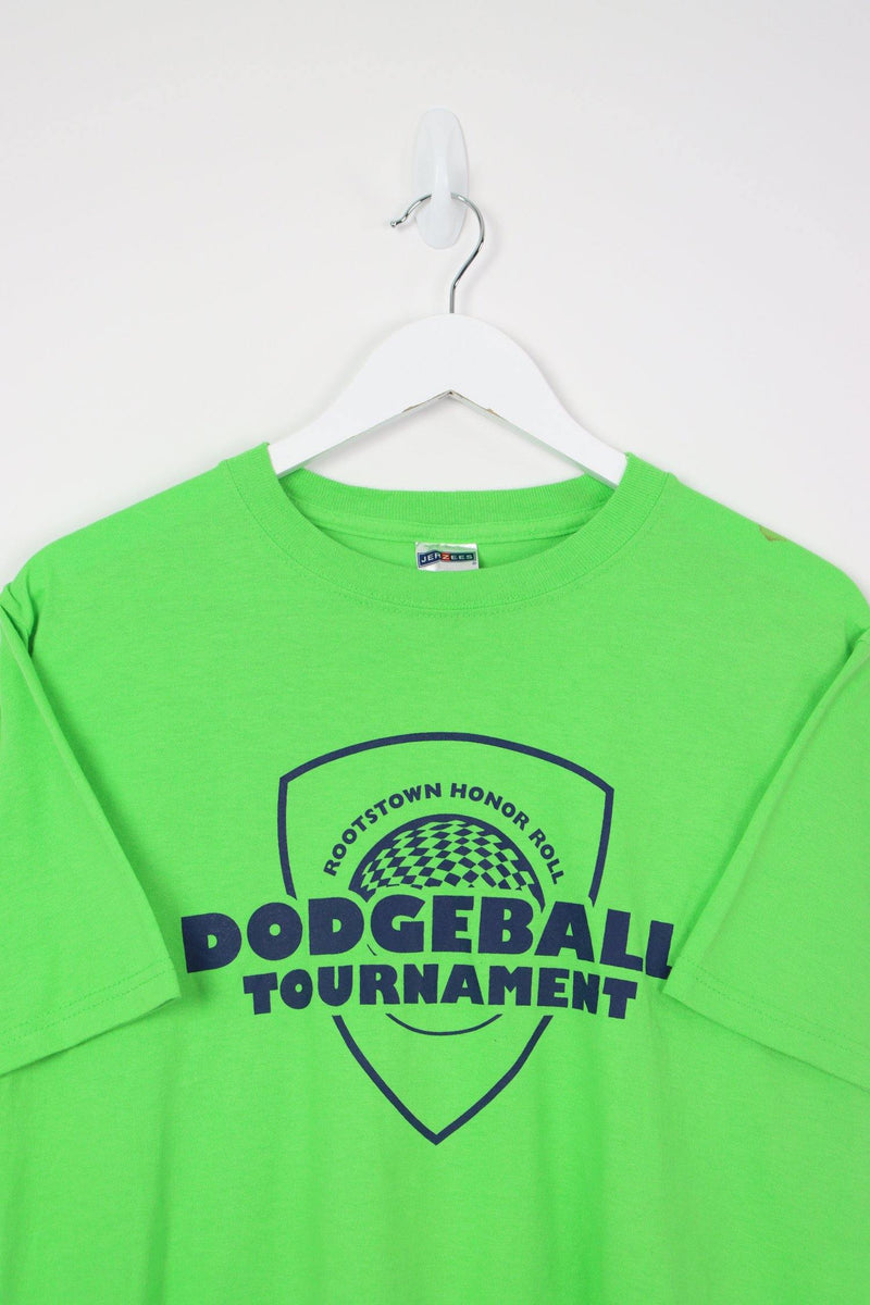 Vintage Dodgeball Tournament T-Shirt M - Green - ENDKICKS