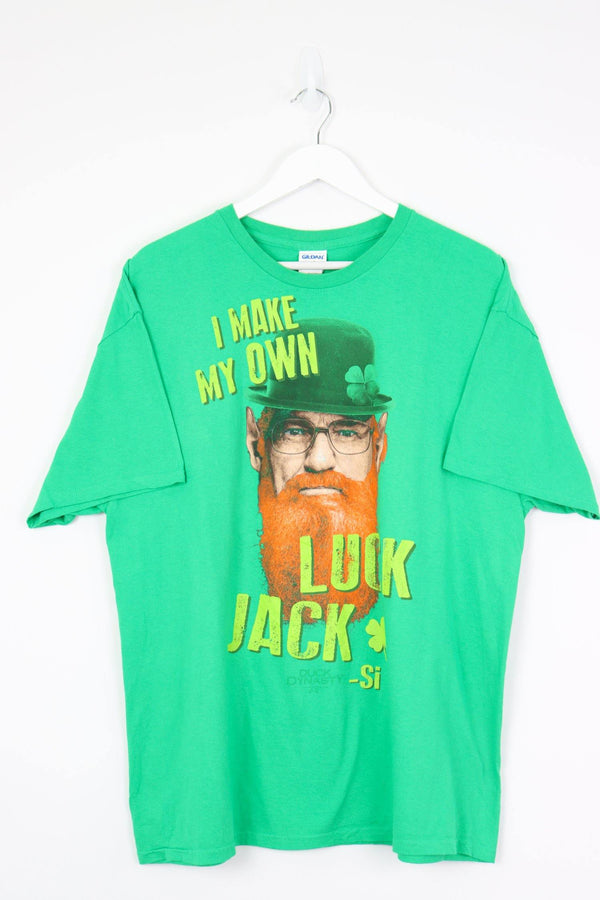 Vintage Duck Dynasty T-Shirt XL - Green - ENDKICKS
