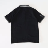 Vintage Ellesse Logo Polo Shirt S - Black - ENDKICKS