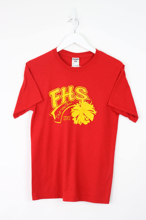 Vintage FHS Logo T-Shirt XS - Red - ENDKICKS