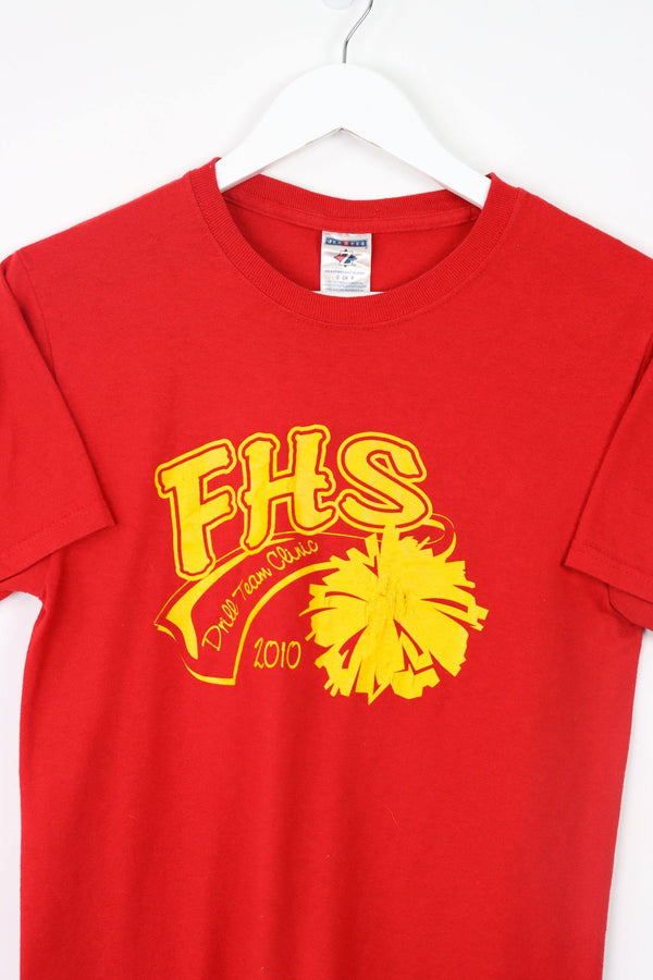 Vintage FHS Logo T-Shirt XS - Red - ENDKICKS