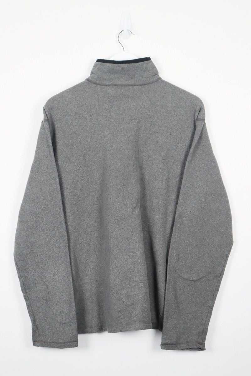 Vintage Fila 1/4 Zip Fleece Sweatshirt L - Grey - ENDKICKS