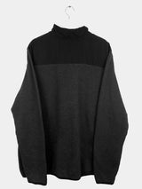 Vintage Fila 1/4 Zip Sweatshirt XXL - Grey - ENDKICKS