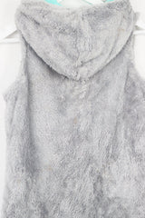 Vintage Fila Fleece Hoodie XL - Grey - ENDKICKS