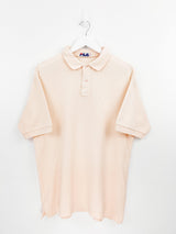 Vintage Fila Polo Shirt M - Pink - ENDKICKS