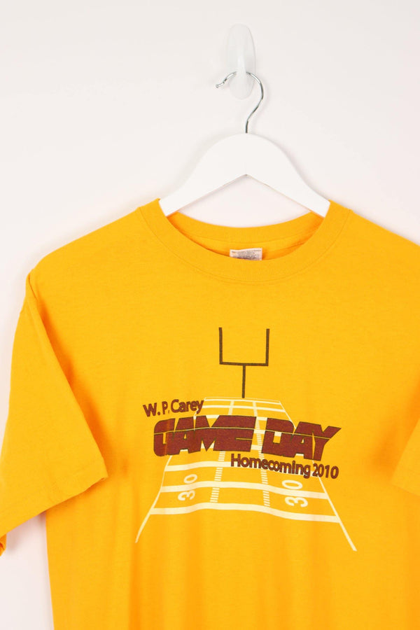 Vintage Game Day Logo T-Shirt M - Yellow - ENDKICKS