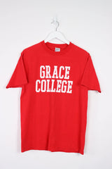 Vintage Grace College T-Shirt M - Red - ENDKICKS