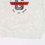 Vintage Grandpa Logo Sweatshirt XL - Grey - ENDKICKS