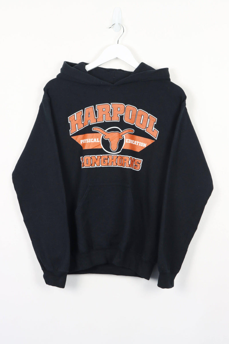 Vintage Harpool Longhorns Hoodie S - Black - ENDKICKS