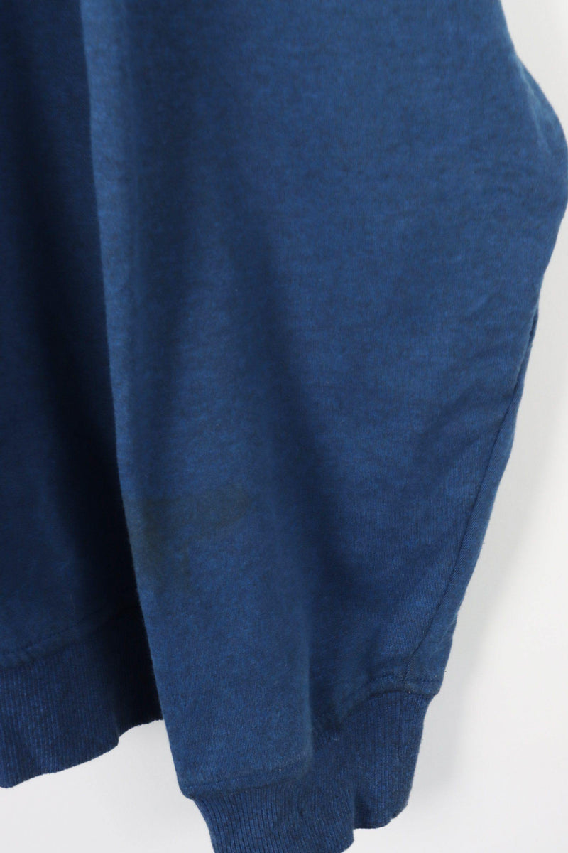 Vintage Izod 1/4 Zip Sweatshirt XXL - Blue - ENDKICKS