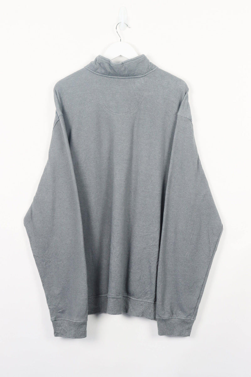 Vintage Izod 1/4 Zip Sweatshirt XXL - Grey - ENDKICKS
