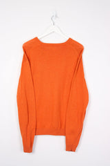 Vintage Kappa Sweatshirt L - Orange - ENDKICKS