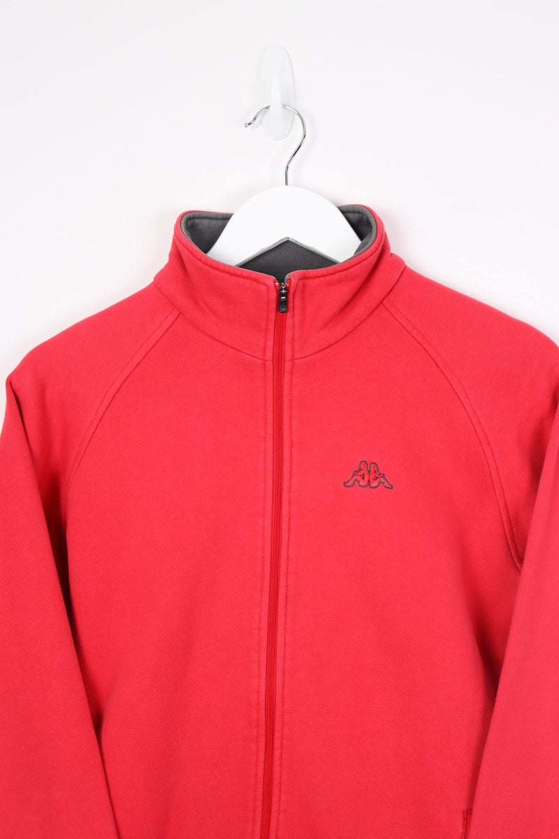 Vintage Kappa Zip Sweatshirt (W) L - Red - ENDKICKS