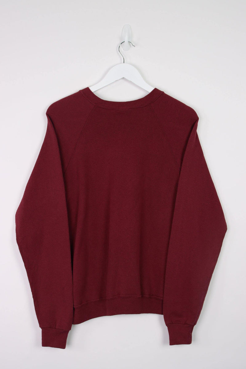 Vintage Lee Crewneck Sweatshirt (W) M - Red - ENDKICKS