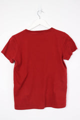 Vintage Levi's Logo T-Shirt (W) S - Red - ENDKICKS