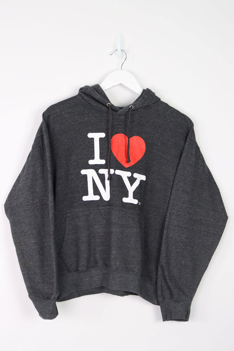 Vintage Love New York Hoodie XS - Grey - ENDKICKS
