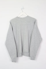 Vintage Maine Logo Sweatshirt S - Grey - ENDKICKS