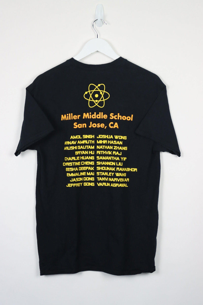 Vintage Miller Middle School T-Shirt M - Black - ENDKICKS