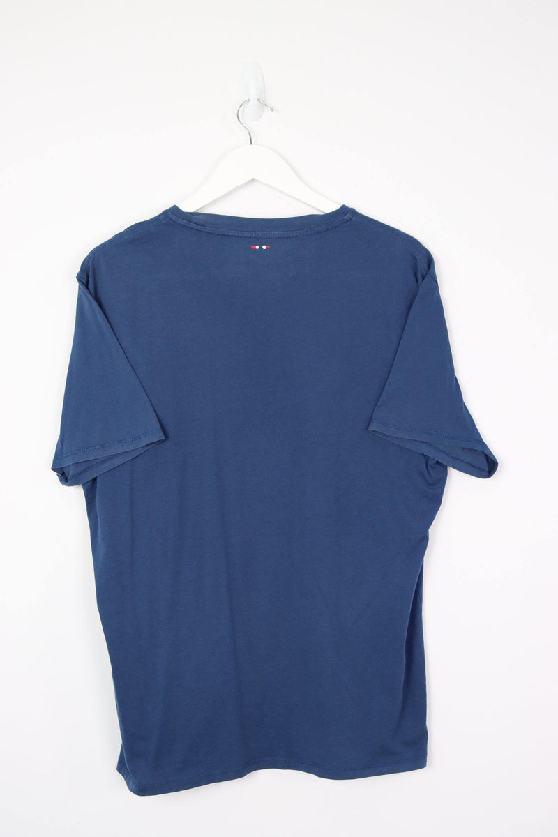 Vintage Napapijri T-Shirt M - Blue - ENDKICKS