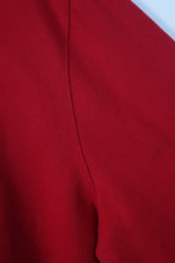 Vintage Nautica Zip Logo Sweatshirt XL - Red - ENDKICKS