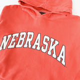 Vintage Nebraska Logo Hoodie L - Red - ENDKICKS